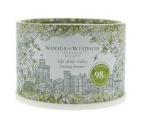 WOODS OF WINDSOR LILY OF THE VALLEY DUSTING POWDER 100G | NEW | FREE P&P | UK