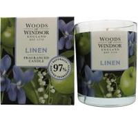 Woods of Windsor Linen Candle 150g