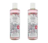Woods Of Windsor True Rose Bath and Shower Gel 250ml Twin Pack British Rose