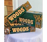 WOODS Premium Handcrafted Incense Sticks Natural Oils Agarbatti 12-pack