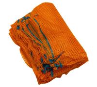 Woodside 100 X Xl Orange Mesh Raschel Bags, Net Sacks For Fruit/veg/kindling Wood
