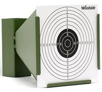 Woodside 14cm Shooting Funnel Target Holder + 100 Targets Air Rifle/Airsoft