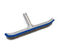 Woodside 18" Aluminium Pool Brush With Stainless Steel Bristles