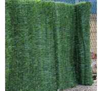 Woodside 1M X 3M Artificial Faux Conifer Garden Fence/wall Privacy Screening Hedge
