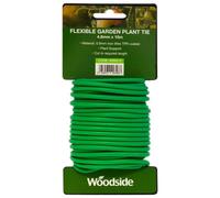 Woodside 3 Pack Flexible Garden Plant Twist Tie, Pvc Coated Craft Iron Wire, 4.8mm X 10M