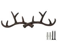 Woodside Cast Iron Wall Mounted Deer Antlers Hooks