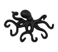 Woodside Cast Iron Wall Mounted Octopus Hooks