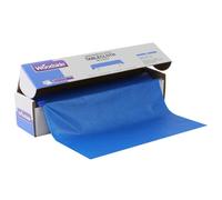 Woodside Disposable Plastic Table Cloth Roll For Parties & Events 33M X 1.35M, Blue