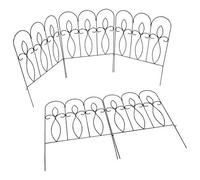 Woodside Felbrigg Garden Metal Border Edging 5 Pack