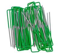 Woodside Galvanised Steel Artificial Grass Turf U-Pins/weed Membrane Staples X 50