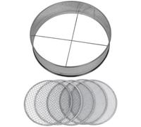 Woodside Garden Soil Sieve Riddle 5 Filter Mesh Compost Potting Sifter Large 30Cm 4-12mm