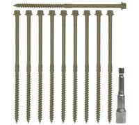 Woodside Hex Head Timber Screws 50 PACK - 150mm