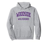 Woodside High School HS Newport News VA Retro Pullover Hoodie