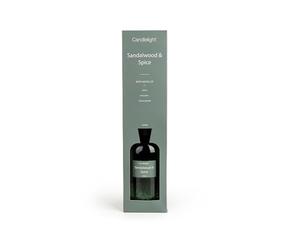 Woodside Home Living Candlelight 1000ml Reed Diffuser - Sandalwood & Spice