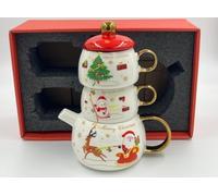 Woodside Home Living Christmas Tea for Two Gift Set