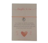 Woodside Home Living - Daughter In Law Keepsake Letterbox Bracelet