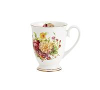 Woodside Home Living Floral China Mug (Multi Coloured Flower)