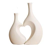 Woodside Home Living Heart Vase Set