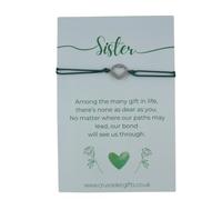 Woodside Home Living - Sister Keepsake Letterbox Bracelet