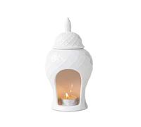 Woodside Home Living - White Ceramic Ginger Jar Wax Melt/Oil Burner