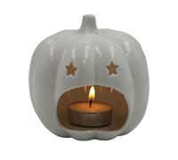 Woodside Home Living White Pumpkin Tea Light Holder