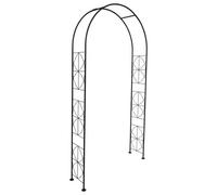 Woodside Metal Garden Arch Trellis Arched Frame Climbing Plant Decorative Archway