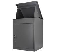 Woodside Outdoor Parcel Delivery Drop Box - Large Secure Post Box For Home & Garden Deliveries