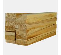 Woodside Wooden Shim Wedges 25 Pack | Heavy Duty Fence Panel Support Wedges | Timber Fence Shims for Securing Loose Fence Panels, Reducing Movement & Noise
