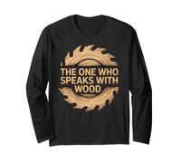 Woodsman Wisdom Speaks with Forest Long Sleeve T-Shirt