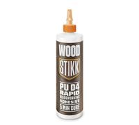 Woodstikk D4 Pu Rapid 5Min Cure Woodworking Glue - 1Kg