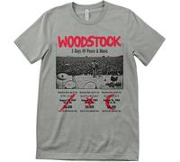 Woodstock 3 Day Ticket T-Shirt PS-1-WSTCK005-H84-11