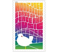 Woodstock 50th Anniversary (Sheet of 20) Commemorating Music and Art Fair Festival Hippies First-Class Mail Forever Postage Stamps Scott #5409