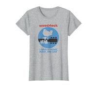 Woodstock - ... and Love T-Shirt, Women, Heather Grey, 3X-Large