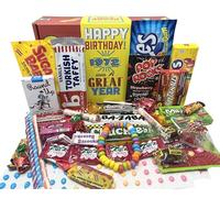 Woodstock Candy ~ 1972 49th Birthday Gift Box of Nostalgic Retro Candy Mix from Childhood for 49 Year Old Man or Woman Born 1972 Jr