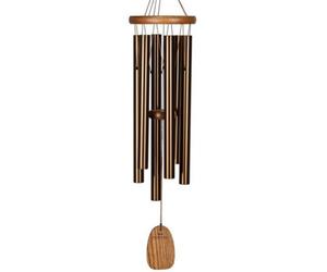 Woodstock Chimes Amazing Grace Wind Chime - Medium Bronze