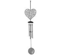 Woodstock Chimes Flourish Wind Chime - Heart