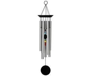 Woodstock Chimes Seven Stones Chakra Large Wind Chime Woodstock Chimes Multicolor
