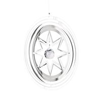 Woodstock Chimes Shimmers Reflective Ornamental Suncatcher in Silver Woodstock Chimes Silver