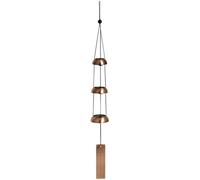 Woodstock Chimes Wind Chime - Copper Temple Bells Trio