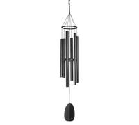 Woodstock Chimes Wind Singer Chimes of Athena - Black