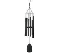Woodstock Chimes Windchimes Bells of Paradise - Medium Black Woodstock Chimes Black