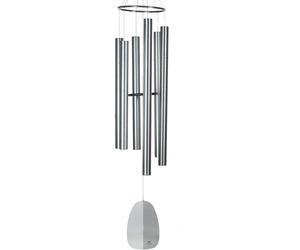Woodstock Chimes WWKD Windsinger Chimes of King David, Silver, 88 in