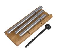 Woodstock Chimes Zenergy Wind Chime - Trio in Silver Woodstock Chimes Silver