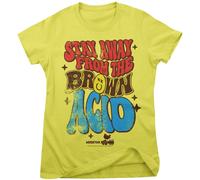 Woodstock Damen Stay Away From The Brown Acid Girly Tee PS-5-WSTOCK002-H91-13