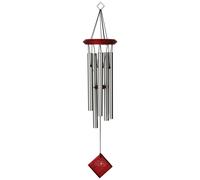Woodstock DCS22 Encore Collection Silver Chimes of Polaris Windchime, 22 - Inch