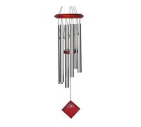 Woodstock DCS27 Encore Collection Silver Chimes of Pluto Windchime, 2.0 in*27.0 in*6.5 in