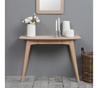 Woodstock Desk - 1 Drawer - White Oak