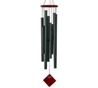 Woodstock Wind Chimes of the Eclipse Chimes for Outside 40" Green Large Deep Tone Wind Chime Decor for Outdoor Garden, Patio, Porch, Encore Collection