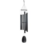 Woodstock Extra Large 7 Ft Wind Chime - Black