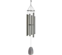 Woodstock Extra Large 7 Ft Wind Chime - Silver